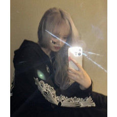 CHROME HEARTS 크롬하츠 플로랄 말굽 후드티