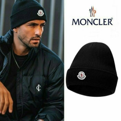 MONCLER 몽클레어 로고 패치 비니 2COLOR