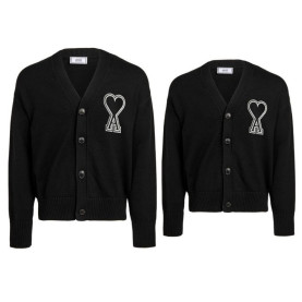 AMI 아미 보플 빅패치 로고 안타르시아 가디건