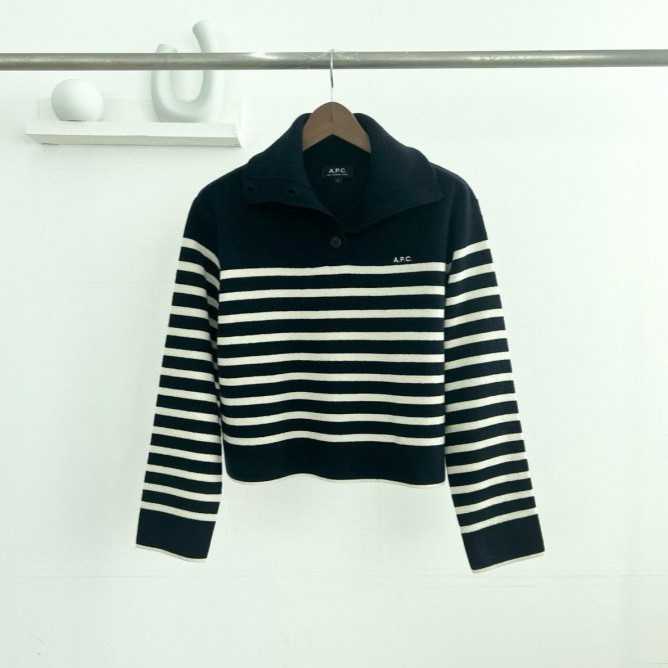 A.P.C. 아페쎄 세인트 점퍼  카라 니트
