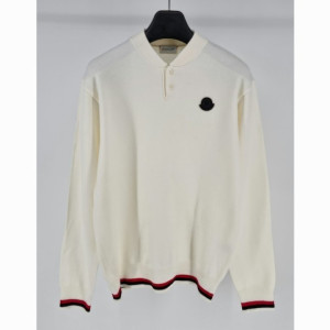 MONCLER 몽클레어 블랙와펜 헨리넥 니트 2COLOR