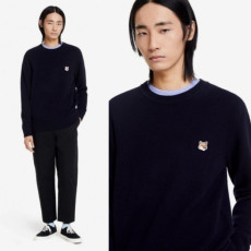 MAISON KITSUNE 메종키츠네 울 라운드 니트 2COLOR
