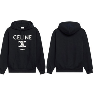CELINE 셀린느 트리오페 기모 후드티