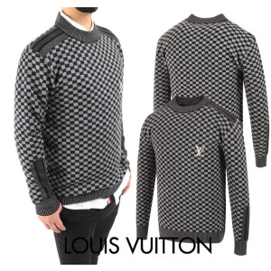 LOUIS VUITTON 루이비통 다미 자수 캐시미어 니트 2COLOR