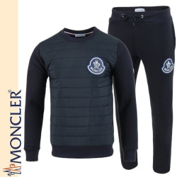 MONCLER 몽클레어 빅로고 패딩 맨투맨 셋업
