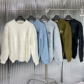 MIUMIU 미우미우 헤비 앙고라 니트