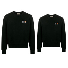 MAISON KITSUNE 메종키츠네 더블폭스 패치 맨투맨