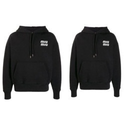 MIUMIU 미우미우 엠보 후드티