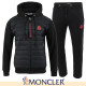 MONCLER 몽클레어 레드패치 패딩 집업 셋업