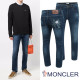 MONCLER 몽클레어 그레노블 멀티그래픽 융기모 슬림진