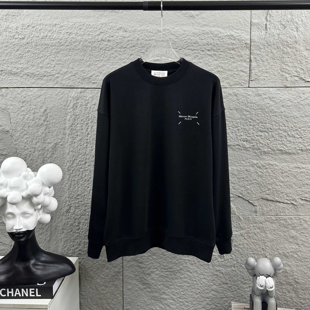 MAISON MARGIELA 메종마르지엘라 로고 넘버링 맨투맨