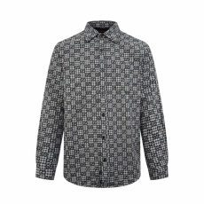 GUCCI 구찌 깅엄 코튼 자카드 셔츠