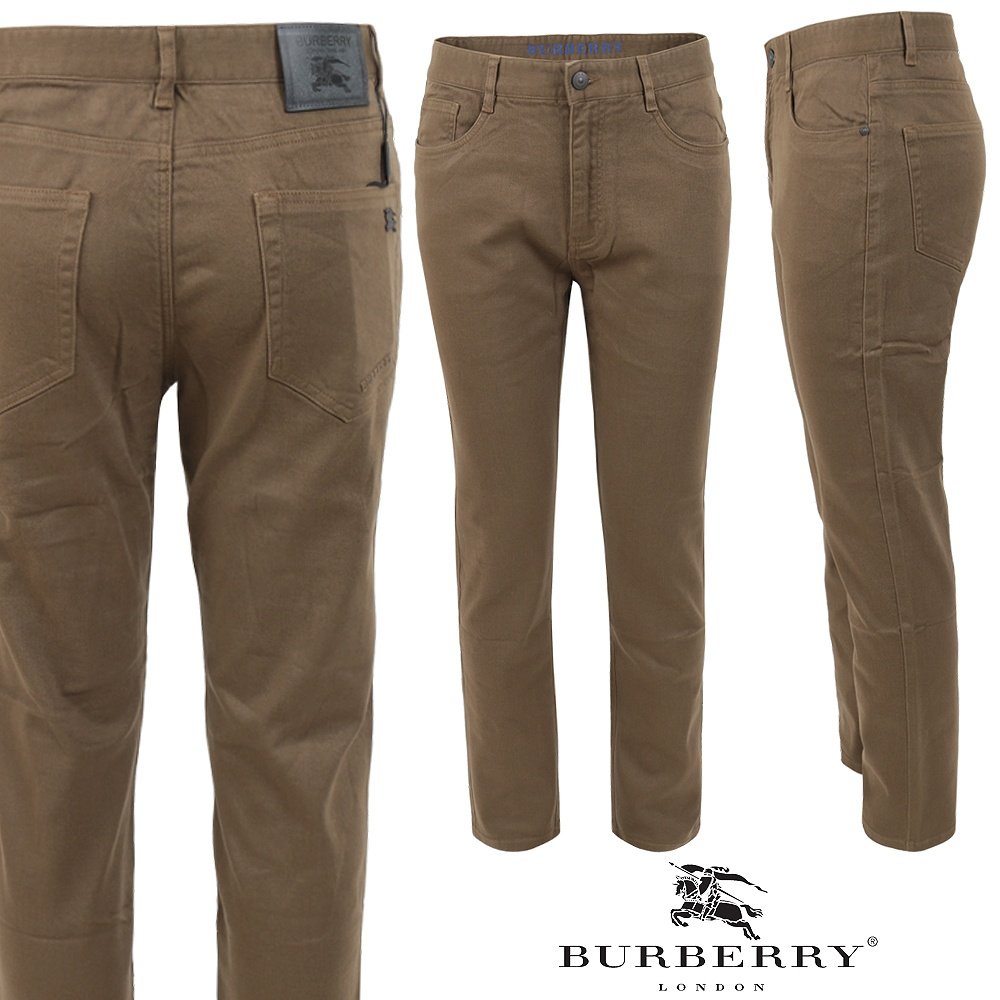 BURBERRY 버버리 기마 스틸 팬츠