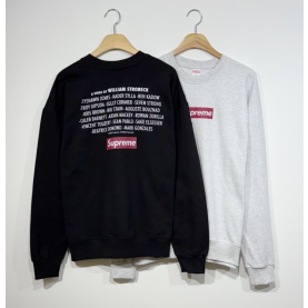 SUPREME 슈프림 비디오 루즈핏 기모 맨투맨