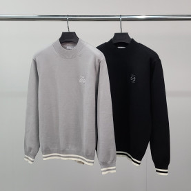 LOEWE 로에베 로고자수 라인 니트