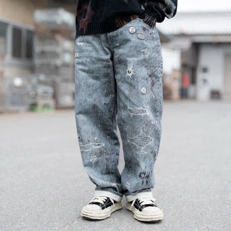 SUPREME 슈프림 HJR 트롱프 뢰유 루즈 핏 진