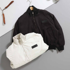 DOLCE & GABBANA 돌체앤가바나 개퍼 패티드 하이넥 봄버 패딩 재킷