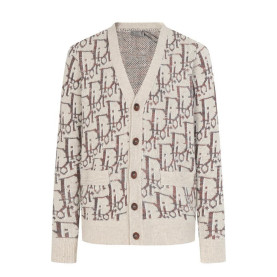 DIOR 디올 M12 캐시미어 오블리크 가디건