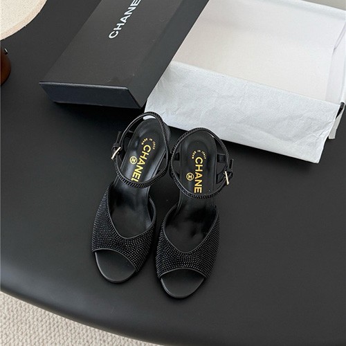 CHANEL 샤넬 여성용 샌들 (굽높이8CM) C98656-1