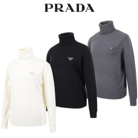 PRADA 프라다 목폴라 니트