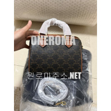 배*례 고객님 셀린느 스몰 보스턴 트리옹프 캔버스