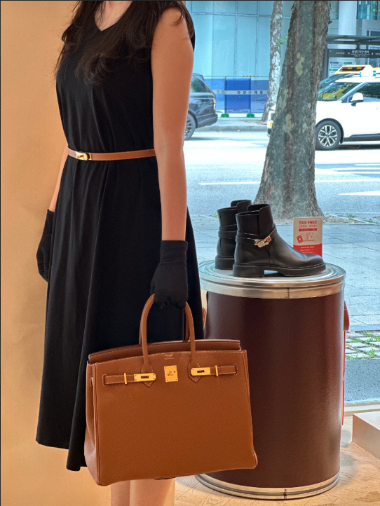 ●에르메스 버킨 35 토고 골드 금장하드웨어●