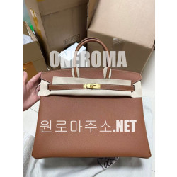김*현 고객님 에르메스 버킨 35 토고 골드 금장하드웨어