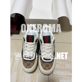 구찌 리웹 스니커즈 베이지