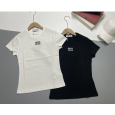 MIUMIU 미우미우 로고 티셔츠