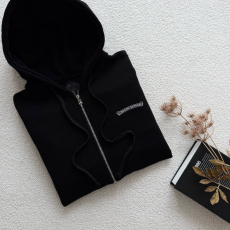 CHROME HEARTS 크롬하츠 스크롤 레터링 후드집업