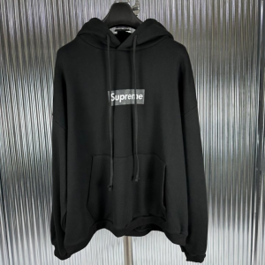 SUPREME 슈프림 서울 로고 후드