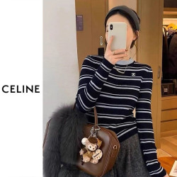 CELINE 셀린느 스트라이트 베이직 니트 3COLOR