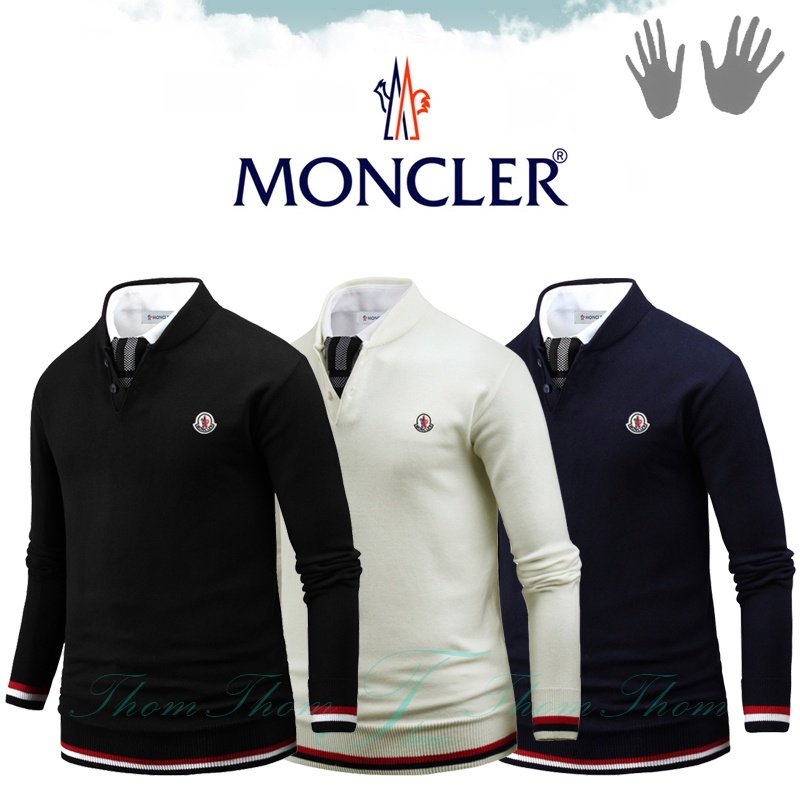 MONCLER 몽클레어 캐시미어 헨리넥