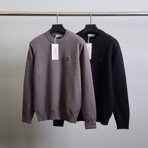 PRADA 프라다 로고와펜 울 니트