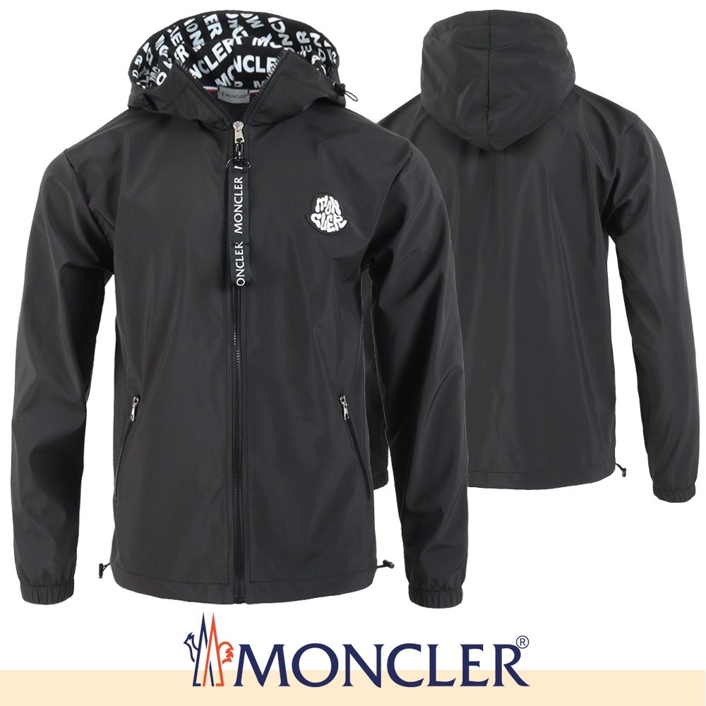 MONCLER 몽클레어 로고 패치 윈드 자켓 2COLOR