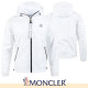 MONCLER 몽클레어 화이트 패치 윈드 자켓