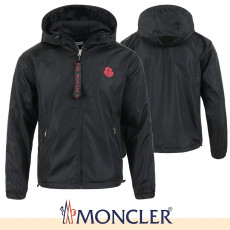 MONCLER 몽클레어 레드 패치 윈드 자켓