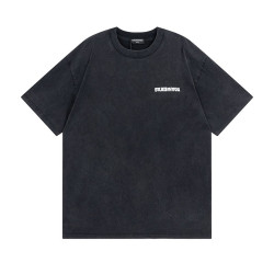 BALENCIAGA 발렌시아가 2330 리버스 자수 로고 워싱 반팔