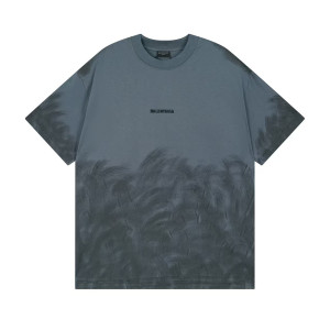 BALENCIAGA 발렌시아가 3305 브러시스트로크 워싱 반팔