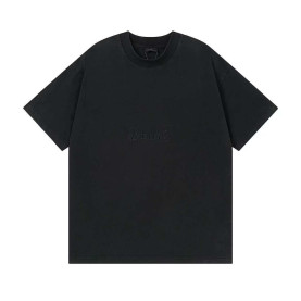 BALENCIAGA 발렌시아가 3313 그래피티 자수 로고 워싱 반팔