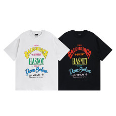 BALENCIAGA 발렌시아가 23130 던 로고 구제 워싱 반팔