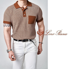 LOROPIANA 로로피아나 니트 반팔 3COLOR