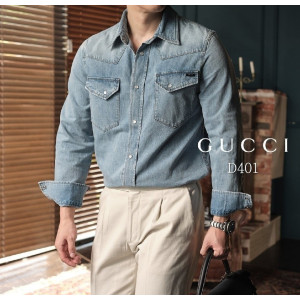 GUCCI 구찌 GG 청셔츠 2COLOR