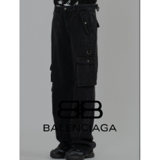 BALENCIAGA 발렌시아가 데님 와이드 클립 카고 팬츠