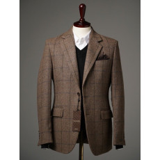 GUCCI 구찌 체크 울 블레이저 (T-4120)