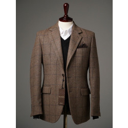 GUCCI 구찌 체크 울 블레이저 (T-4120)