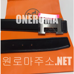 에르메스 H벨트 버클 가죽벨트