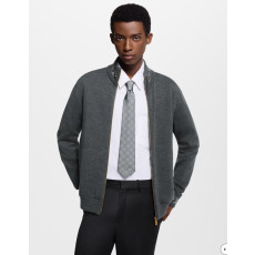 LOUIS VUITTON 루이비통 더블 페이스 울 니트 블루종