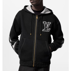 LOUIS VUITTON 루이비통 그래픽 인타르시아 코튼 후드 집업