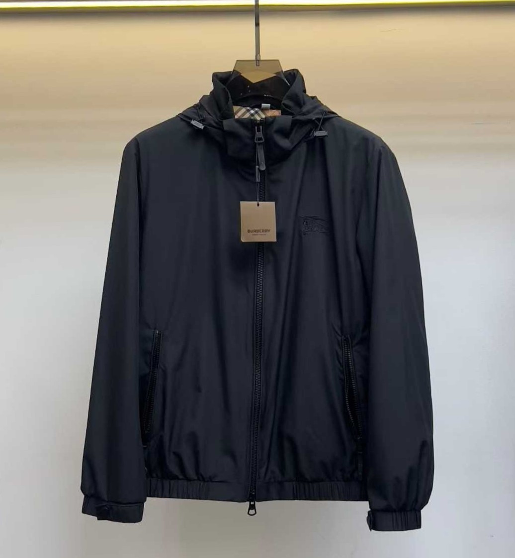 BURBERRY 버버리 체크 기마 후드 자켓